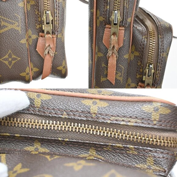 LOUIS VUITTON Mini Amazon Shoulder Bag Monogram Leather Brown - Picture 7 of 16